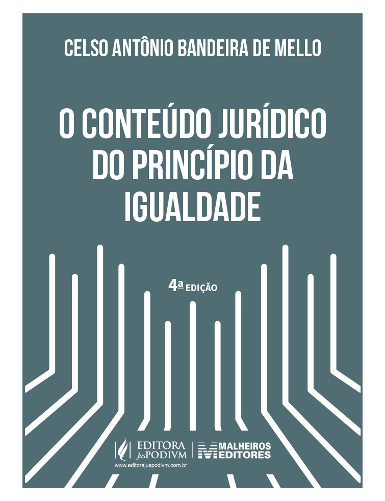 O Conteúdo Jurídico do Princípio da Igualdade (2021)