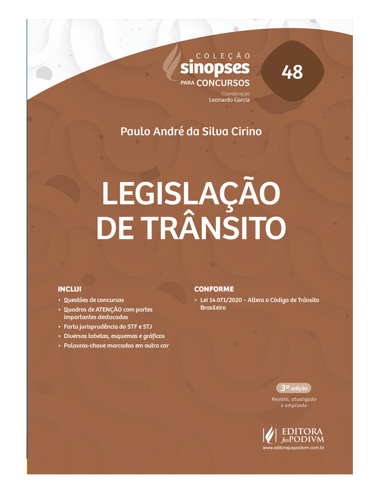 Sinopses para Concursos - v.48 - Legislação de Trânsito (2021)