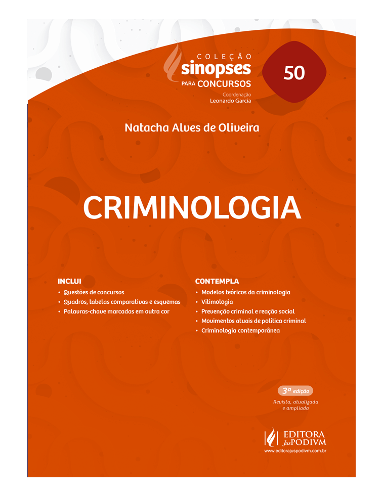 Sinopses para Concursos - v.50 - Criminologia (2021)