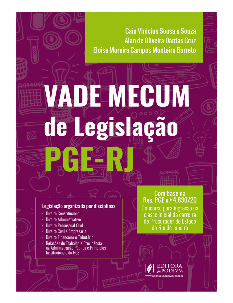 Vade Mecum de Legislação PGE-RJ (2021)